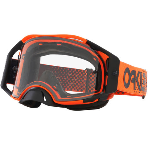 Oakley Airbrake Goggles Moto Orange Clear Lens