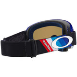Oakley O Frame 2.0 Pro Black Stripes Goggle Black Ice Iridium Lens
