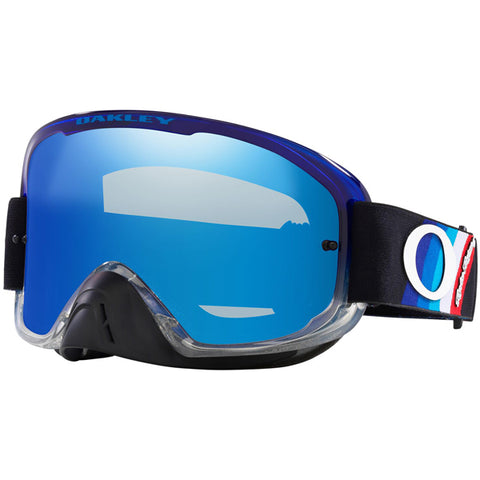 Oakley O Frame 2.0 Pro Black Stripes Goggle Black Ice Iridium Lens