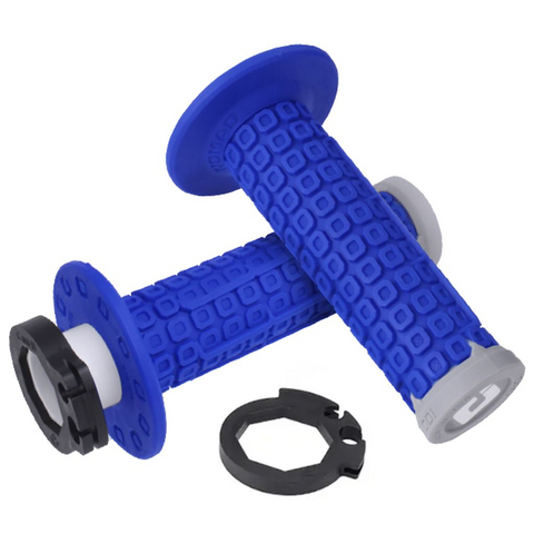 ODI Nomad Lock On Motocross Grips - Blue Grey