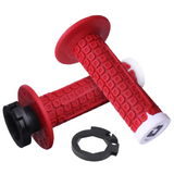ODI Nomad Lock On Motocross Grips - Red White