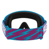 Oakley O Frame Blue Bolts Goggle Clear Lens