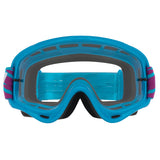 Oakley O Frame Blue Bolts Goggle Clear Lens