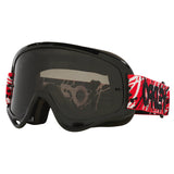Oakley O Frame Eddie Red Goggle Dark Grey Lens