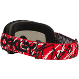 Oakley O Frame Eddie Red Goggle Dark Grey Lens