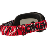Oakley O Frame Eddie Red Goggle Dark Grey Lens