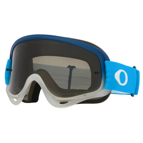 Oakley O Frame Team Blue Goggle Dark Grey Lens