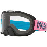 Oakley O Frame 2.0 Pro 2 Stroke Blue Pink Goggle Clear Lens