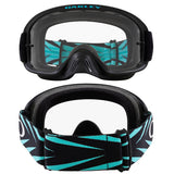 Oakley O Frame 2.0 Pro Herlings Black Bullet Goggle Clear Lens
