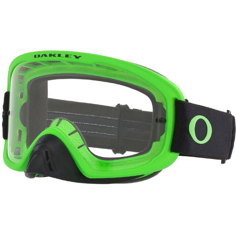 Oakley O Frame 2.0 Pro Neon Green Goggle Clear Lens