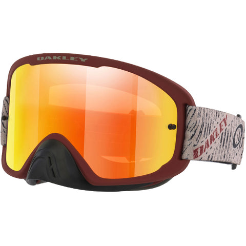 Oakley O Frame 2.0 Pro Sand Ruts Goggle Fire Iridium Lens