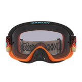Oakley O Frame 2.0 Pro TLD Black Orange Goggle Light Grey Lens