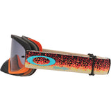 Oakley O Frame 2.0 Pro TLD Black Orange Goggle Light Grey Lens