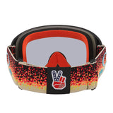 Oakley O Frame 2.0 Pro TLD Black Orange Goggle Light Grey Lens