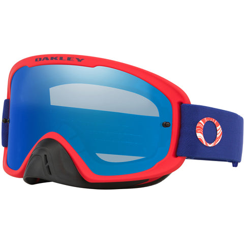 Oakley O Frame 2.0 Pro Team Red Black Goggle Black Ice Iridium Lens