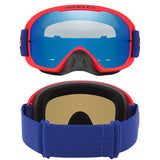 Oakley O Frame 2.0 Pro Team Red Black Goggle Black Ice Iridium Lens