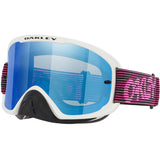 Oakley O Frame 2.0 Pro White Pink Streaks Goggle Black Ice Iridium Lens