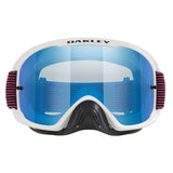 Oakley O Frame 2.0 Pro White Pink Streaks Goggle Black Ice Iridium Lens