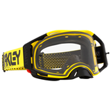 Oakley Airbrake Goggles Moto Yellow Clear Lens
