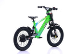 REVVI 18" ELECTRIC KIDS BIKE - GREEN