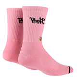 Kecks Crew Sock Pink Stuss