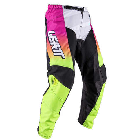 2026 Leatt 3.5 Moto Youth Junior Ride Retro Pink Pant