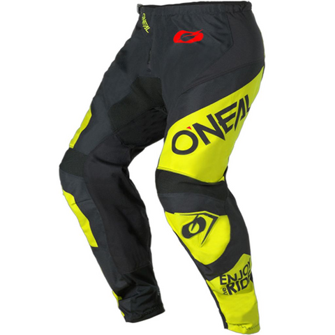 ONeal Element Racewear V26 Pants Black Neon Yellow
