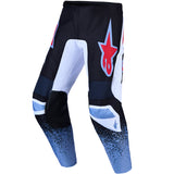 Alpinestars Fluid Drag Pant Black White Light Blue Red Fluo