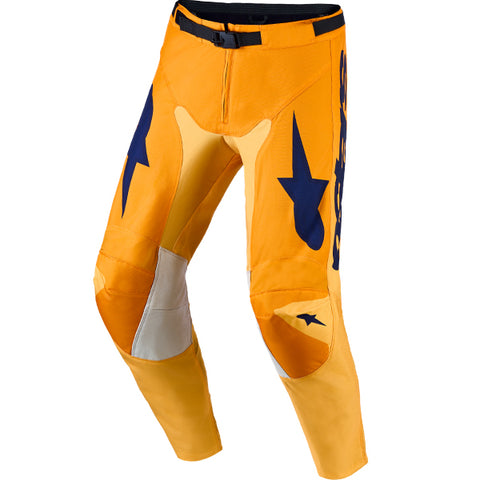 Alpinestars Racer Amber Pant Orange Gold Deep Blue