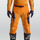 Alpinestars Racer Amber Pant Orange Gold Deep Blue