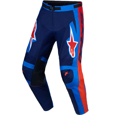 Alpinestars Racer Hunt Pant Strong Blue Deep Blue Fire Red