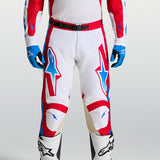 Alpinestars Racer Hunt Pant White Fire Red UCLA Blue