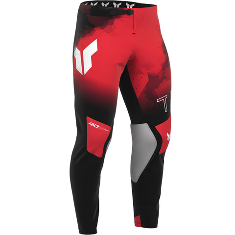 Thor Sportmode Carbon Black Red Pants