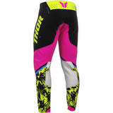 Thor Sportmode Punkd Pants Black Fuchsia