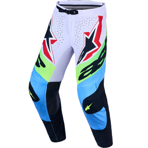 Alpinestars Supertech Dyna Pant Light Lilac Green Fluo Black