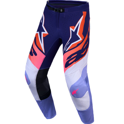 Alpinestars Supertech Dyna Pant Light Violet Deep Purple Pink Fluo