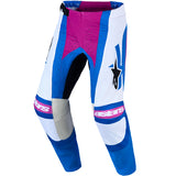 Alpinestars Techstar Maven Pant White Hot Coral Blithe Blue