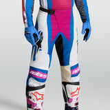 Alpinestars Techstar Maven Pant White Hot Coral Blithe Blue