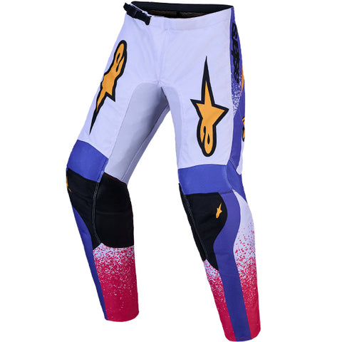 Alpinestars Fluid Drag Pant Light Lilac Blue Iris Gold