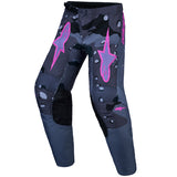 Alpinestars Youth Fluid Lone Pant Grey Camo Purple