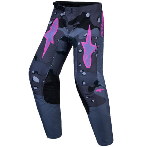 Alpinestars Youth Fluid Lone Pant Grey Camo Purple