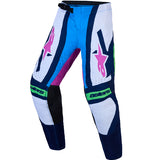 Alpinestars Youth SuperTech Maven White Blithe Blue Green Fluo Kit Combo
