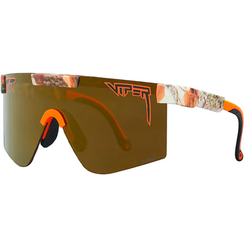 Pit Viper Originals 2.0 Actual Bush HDPV Polarized Gold Sunglasses
