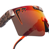 Pit Viper Originals 2.0 Actual Bush HDPV Polarized Red Sunglasses
