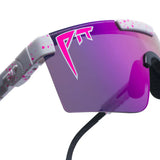 Pit Viper LA Brights HDPV Polarized Pink Purple Sunglasses