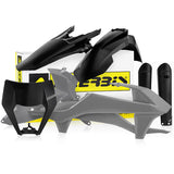 Acerbis KTM Plastic Kit EXC EXCF - Black Grey
