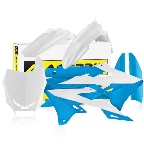 Acerbis Suzuki Plastics Kit RMZ - White Blue
