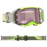 Scott Prospect 2.0 Goggles - AMP Khaki Green Neon Yellow Rose