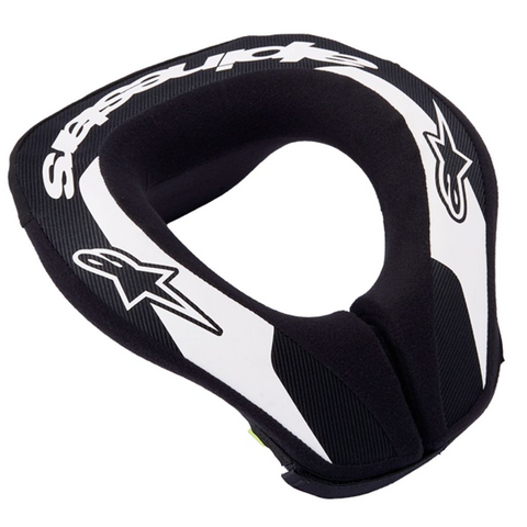 Alpinestars Sequence Youth Black White Neck Collar