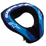 Alpinestars Sequence Youth YBlue Medium Blue White Neck Collar